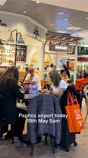 Explore Paphos Airport on 19th May at 5 AM