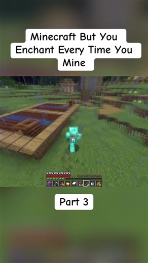 Enchanting Every Time You Mine in Minecraft