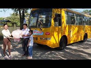 Genius Girl's Challenge: Completely Restore a Hyundai (29 Seats) and Donate to a School in Need🚌🚌🚌
