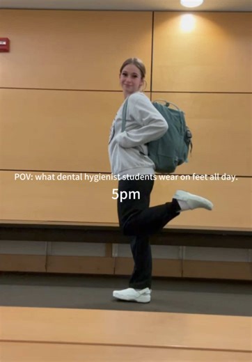Dental Hygienist Student's Daily School Wear: Crocs Work Clogs