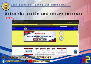15 reactions | Hi Taxpayers!! Since it's the Annual ITR season again. Here is the Taxpayer's Guide on how to use the eBIRForms. For your guidance. | BIR Revenue District Office 028 - Novaliches | Facebook