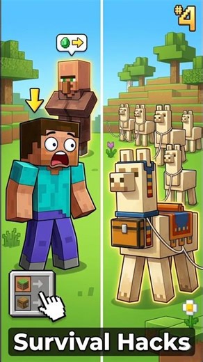 Stop Playing Minecraft Like a Noob! (4 Pro Tips) 💎