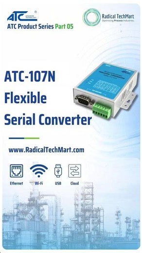 ATC-107N RS-232 to RS-422 / RS-485 Converter