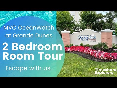 Marriott Vacation Club OceanWatch at Grande Dunes 2 Bedroom Room Tour