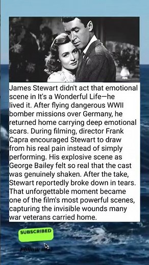 James Stewart’s WWII Trauma Made This Iconic Movie Scene Unforgettable | It's a Wonderful Life