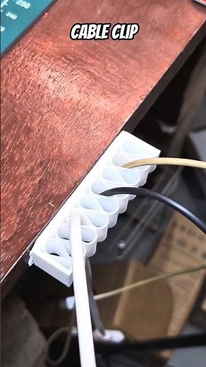 3D Printed Cable Clips #desksetup #3dprinting