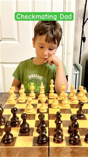I Finally Beat My Dad at Chess ♟️🔥 #Chess#Checkmate#ChessLife#FatherVsSon