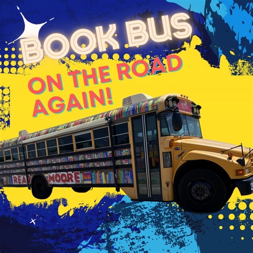 17 reactions · 3 comments | Hey, Moore & SOKC - we're on the road again! Our Read Moore Book Bus routes start up again on Monday, July 17! BIG thanks to our Transportation and Maintenance mechanics for their hard work to get our Book Bus up and running again! Schedule here: tinyurl.com/2w2kv4st We'll see you out and about next week!    #mpspride | Moore Public Schools | Facebook