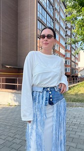 Handmade Denim Peplum Belt (basque) With Fringe: Sustainable Fashion Statement, Upcycled Jeans Waist Accessory - Etsy