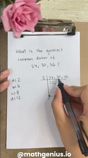 Greatest common divisor - can you find it? | Learn maths with me