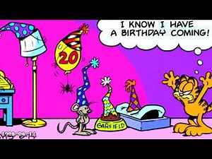 Microsoft Sam reads Funny Garfield Comics (Ep. 17): Birthday Bonanza!