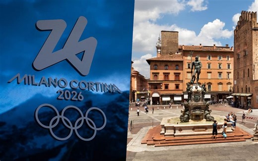 Fiamma olimpica Milano Cortina 2026, la tappa a Bologna