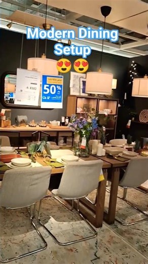 IKEA Dining Room Setup | Elegant & Affordable Home Decor