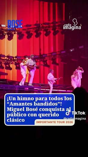 Miguel Bosé Brilla en el Movistar Arena con Amante Bandido