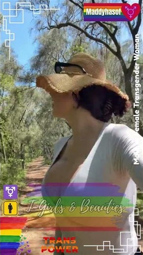 Male to Female Transgender Woman - Maddyhasof #transgender #viral #shorts