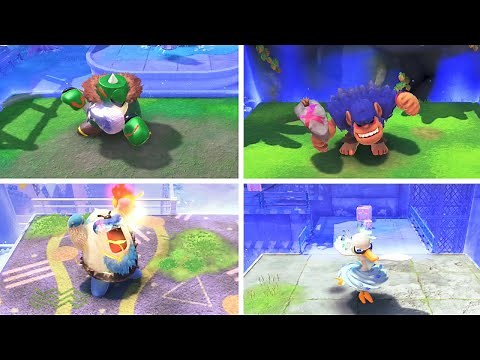 Kirby and the Forgotten Land All Mini-Bosses Fight