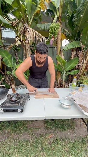 Cooking flathead fillets with a Lebanese twist