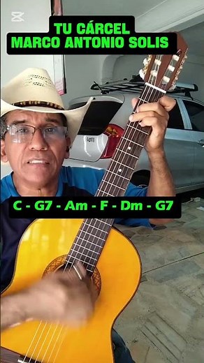 How to play "Tu Cárcel" by Marco Antonio Solís on guitar #short #music #tutorial #guitar #chords