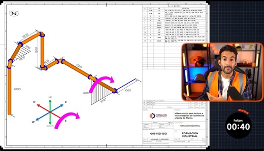 👷🏾‍♂️¿Cómo leer un Isométrico?👀📄Voy a retomar este vídeo sobre una de las habilidades más importantes de cualquier profesional de tuberías: La interpretación de planos, en especial de planos… | Luis Ramos