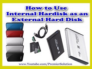 How to make Internal hard drive as an external hard drivve | EXternal HDD