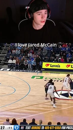 @Jared McCain your the goat #thatboymunch #nba #jaredmccain #reaction | jared mccain