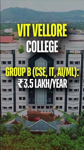 VIT Admissions 2025: Campus Tour, Hostel fee & Fee Structure Guide #VIT #VITCampus #shorts #ytshorts