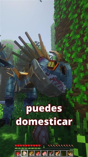 Este MOD añade dragones de la película Cómo Entrenar a tu Dragón #minecraft