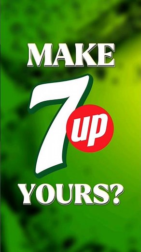 Remember make #7UP yours? The viral #90s ad revisited #tv #retro
