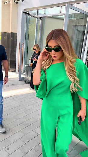 Backstage with Najwa Karam at MBC1 Studios