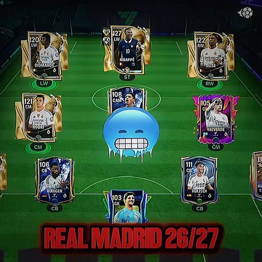 Real Madrid 26/27 is insane with the new signings🤯🥶