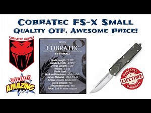 CobraTec FSX Small Review - Compact OTF That You Can EDC!