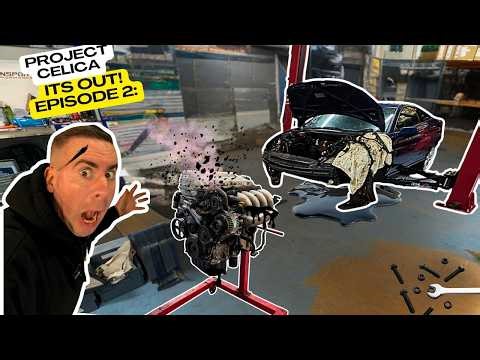 Removing My Celica 2ZZGE Engine