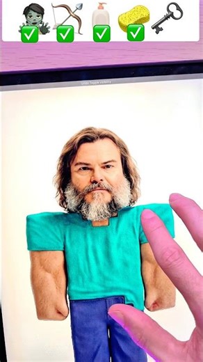 🔹Steve with Random Emoji #minecraft #emoji