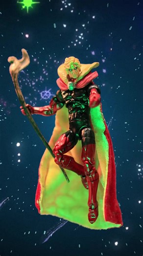 Adam Warlock Stop Motion Animation with Custom Cape