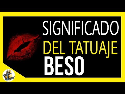 Tatuajes de BESO // Significado de Tatuaje de Beso en el Cuello