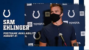 Hear from Sam Ehlinger after Saturday's win in Minnesota. | Indianapolis Colts