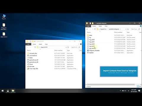 Import Contacts from Excel to Telegram