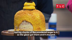97K views · 670 reactions | In this episode, the bakers are attempting to impress the judges with their creativity with a chiffon cake. But that's not all. Each cake has an impressive presentation, with glaze overflowing from the top! | TLC Southeast Asia | Facebook