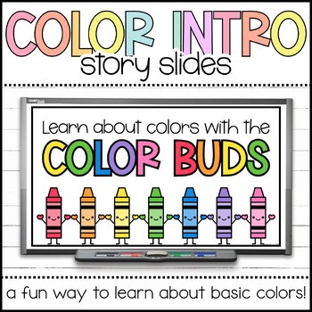 Color Recognition Story Slides, Color Activity for Prek and Special Education
