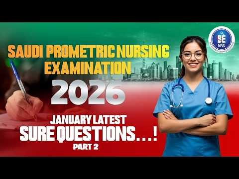Saudi Prometric Examination Latest MCQ with Answer for Nurses Part 2 | Bemax Academy #nurses #saudi