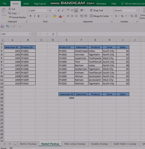 Mukesh sir on Instagram: "Nested Vlookup | VLOOKUP PART 4 #excelwalesir #short #viral #trending #instagram #reels #exceltricks #corporate #training #exceltips #tutorial #excellent_cats"