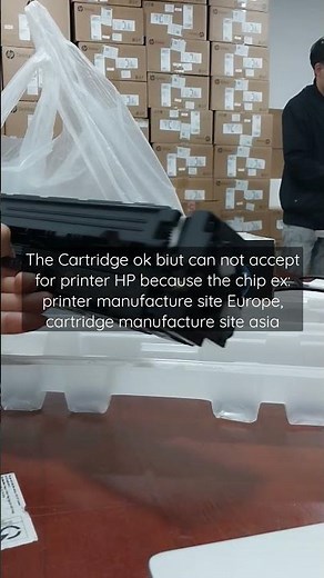 Solve : Incompatible cartridge Hp Printer