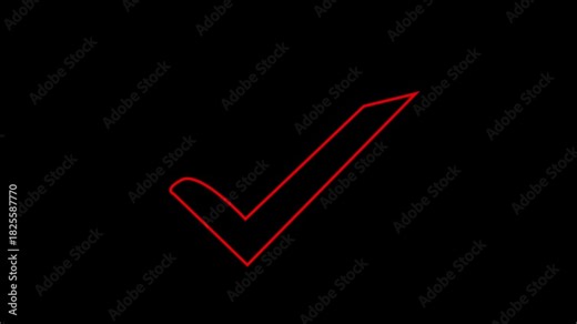 right check mark icon transparent background. isolated tick mark or confirm icon animation. check mark sign, verify complete sign, approved, select tick, success , approved, yes icon signs,