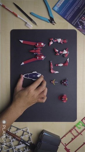 PART 4 ASMR SPEED BUILD HG IMMORTAL JUSTICE GUNDAM #fyp #fypシ #gundam #gunpla #gunplasantai