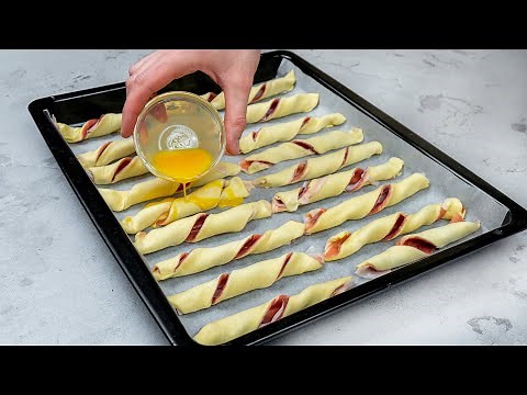 Cu acest aperitiv salvez orice masa festiva! Doar foietaj si prosciutto