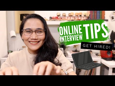 How to Ace your Online Interview | Get Hired