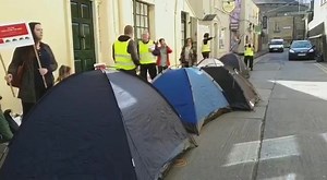 202 reactions · 108 shares | Was out on Molesworth Street this morning with a number of tenants, including some from St Helens Court on Dún Laoghaire Main Street, facing evictions from greedy landlords. The government says it is “inappropriate” to intervene, yet surely it is their job to intervene to ensure that people won’t become homeless. | Richard Boyd Barrett TD | Facebook