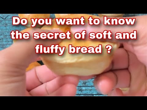 The secret of soft and fluffy bread | dough with bread improver vs no bread improver