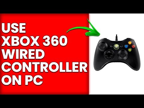 How To Use Xbox 360 Wired Controller On PC (How To Set Up/Connect Xbox 360 Wired Controller On PC)