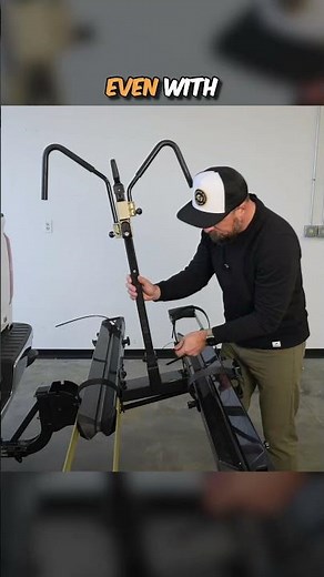 Hyperax Volt Lift E-Bike Rack | Hitch-Mounted Carrier for Electric Bikes #ebike #electricbike